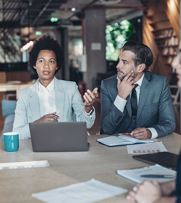 Business training image