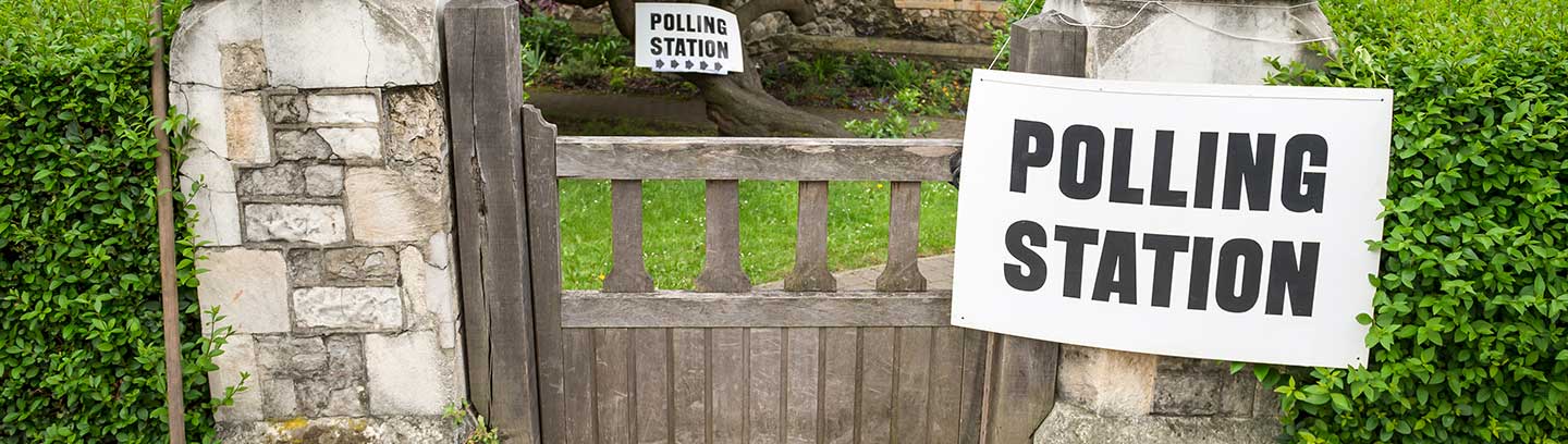 Local polling station image 