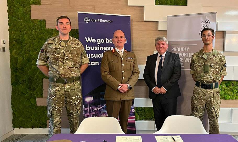 Grant Thornton signs Covenant in support of Armed Forces Community